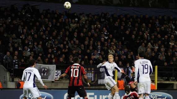 Milan, il gol del giorno: il capolavoro di Mexes contro l'Anderlecht 