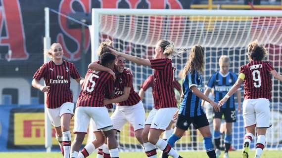 LIVE MN - Femminile, Inter-Milan (1-3): finisce qui! Il primo derby storico lo vince il Milan!