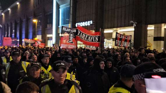 FOTOGALLERY MN – Tutte le immagini del corteo della Curva Sud verso il St. James’ Park