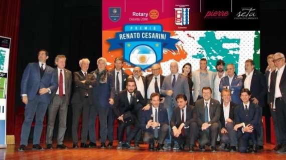 Tanti big del calcio a Senigallia per il 'Premio Cesarini'