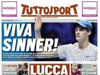 Tuttosport in prima pagina su Inter e Milan: "Brozovic e Romagnoli, aria di rinnovo"