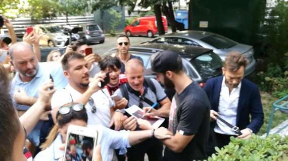 Higuain su Milanello: "Mi ha colpito e gioco da dodici anni in Europa, fa venire la pelle d'oca"