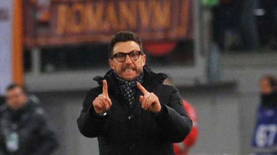 Roma, Di Francesco: "Il Milan ha un'ottima rosa, faccio i miei complimenti a Gattuso"