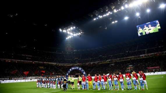 MN - Milan-Napoli, oltre 55mila spettatori: da domani apre la vendita del terzo anello rosso