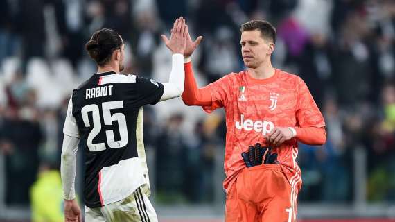 Juventus, clima teso durante e dopo il match contro il Milan: scontro Szczesny-Rabiot 