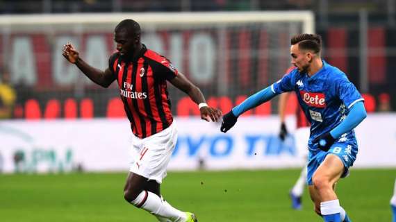 Serie A, con Bakayoko titolare il Milan ha perso solo con la Juventus