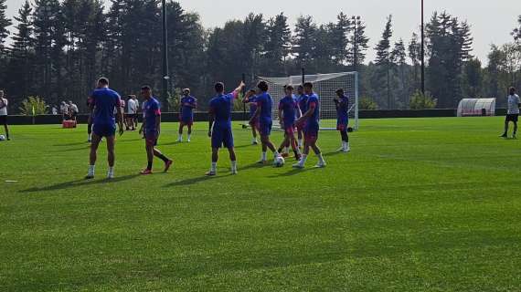 VIDEO MN - Milanello, in corso la rifinitura prima del B.Dortmund