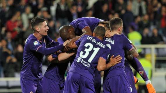 La Nazione - Fiorentina, mille tifosi viola a San Siro
