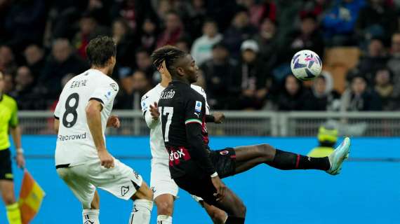 Milan, Leao il migliore nei dribbling contro la Fiorentina