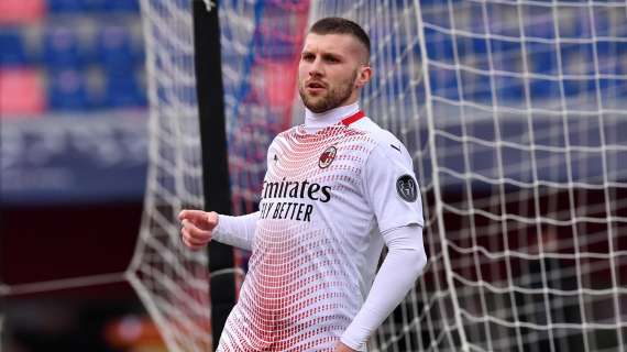 Pioli su Rebic: "Quest'anno non è stato fortunato, la sua prestazione gli darà fiducia"