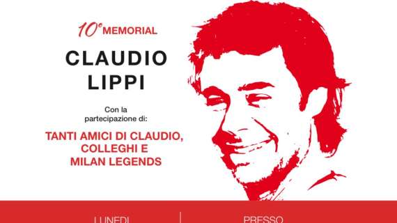 Lunedì 22 maggio la 10a edizione del memorial “Claudio Lippi”: i nomi e le info