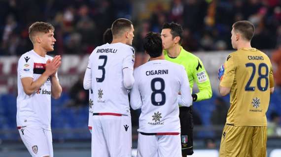 Cagliari, quattro reti subite nelle ultime quattro partite