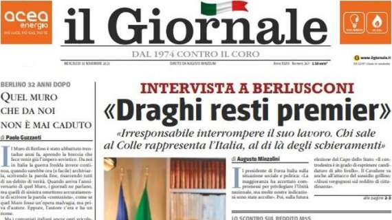 Il Giornale in apertura: "L'autogol di DAZN manda il calcio nel pallone"