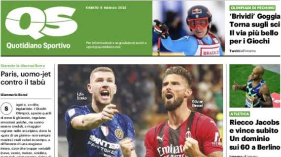 L'apertura del QS su Inter-Milan: "Il festival di San Siro"