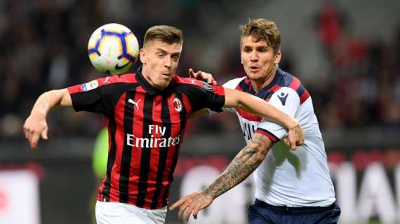 Montella: "Piatek è uno dei migliori al mondo nel giocare in profondità, ma anche Cutrone è cresciuto tanto"