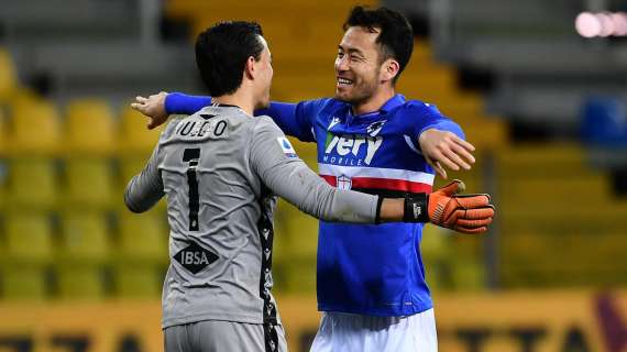 Sampdoria, D'Aversa: "Yoshida sta bene, può giocare dall'inizio con il Milan"