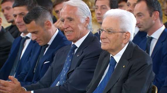 Mattarella incontra Milan e Bologna: "I calciatori sono un esempio per i giovani, siate responsabili"