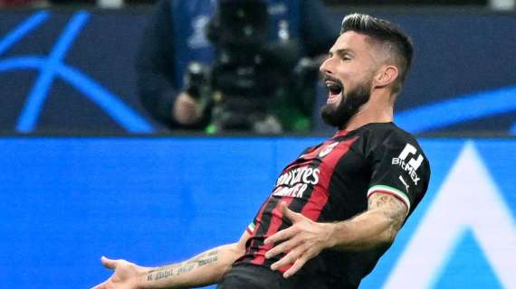 Giroud e il Milan. CorSera: "Rinnovo già pronto: altri 3,5 milioni per un anno"