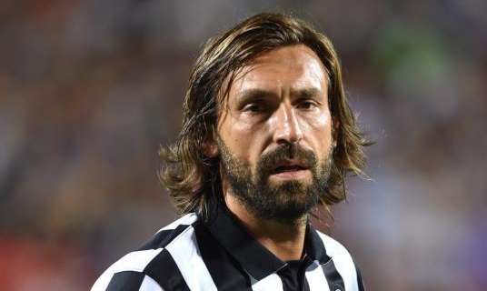 Juventus, Pirlo fuori un mese: a rischio per la gara col Milan
