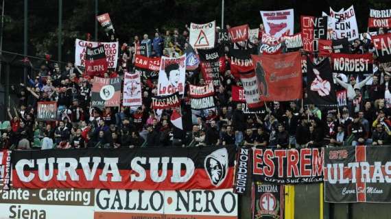Sassuolo-Milan senza tifoseria milanista: sia la Sud sia i Milan Club diserteranno il Mapei Stadium