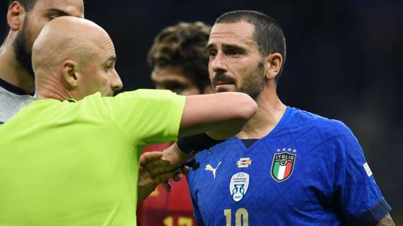 Le scuse di Bonucci: "Più arrabbiato di voi, prima di tutto con me stesso"