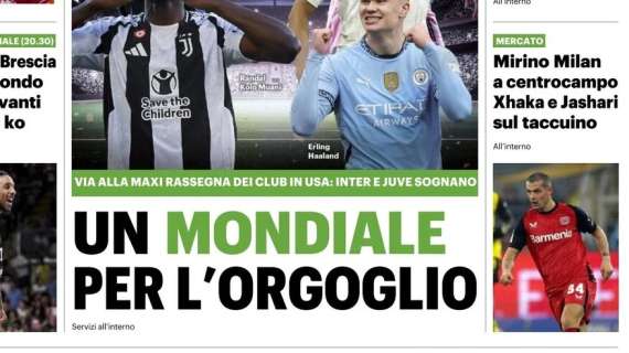 QS: "Mirino Milan a centrocampo: Xhaka e Jashari sul taccuino"