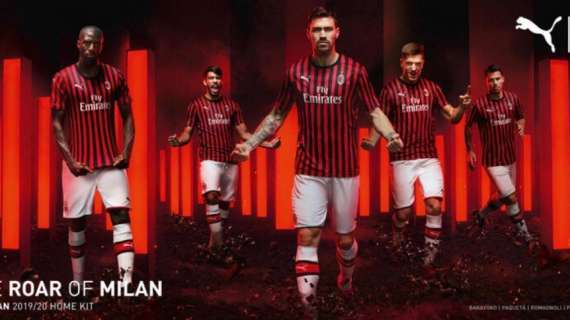 FOTO - Milan, spunta in rete un'immagine della maglia 2019-2020 indossata dai giocatori: c'è anche Bakayoko