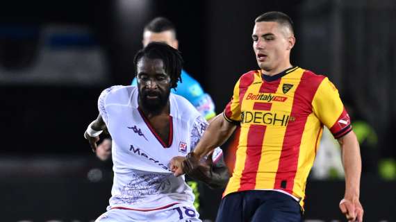 Piccolo infortunio per Krstovic del Lecce, ma dovrebbe esserci contro il Milan