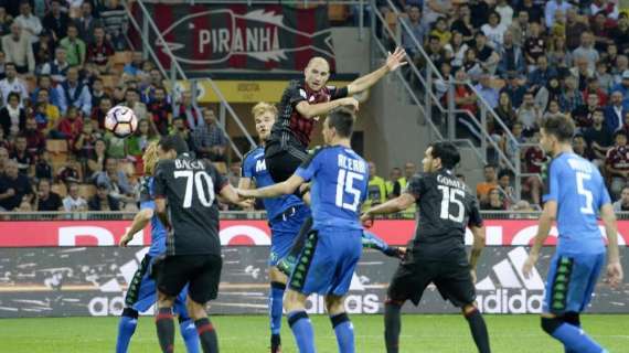 Milan-Sassuolo, media di quattro gol a partite nelle sfide giocate al Meazza
