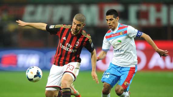Milan-Catania, seconda partita più vista in tv della scorsa giornata
