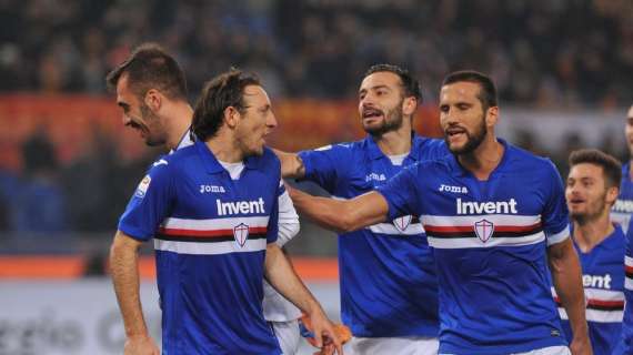 Sampdoria, domani mattina la rifinitura in vista del Milan
