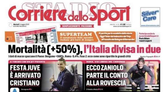Riprendono gli allenamenti, Corriere dello Sport: "La rincorsa"