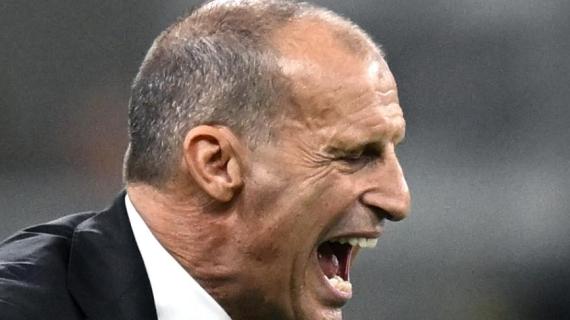 MN - Allegri un leone in gabbia in tribuna stampa: esce e rientra arrabbiatissimo. Vuole tutto perfetto dai suoi anche dopo lo 0-3