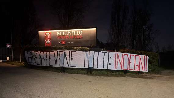 MN - La contestazione continua anche a Milanello: "Andatevene tutti: indegni!"