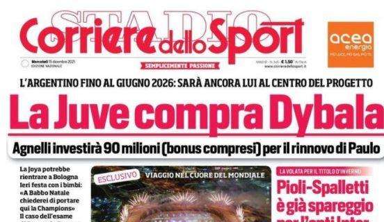 Il CorSport in prima pagina: "Pioli-Spalletti è già spareggio per l'anti-Inter"