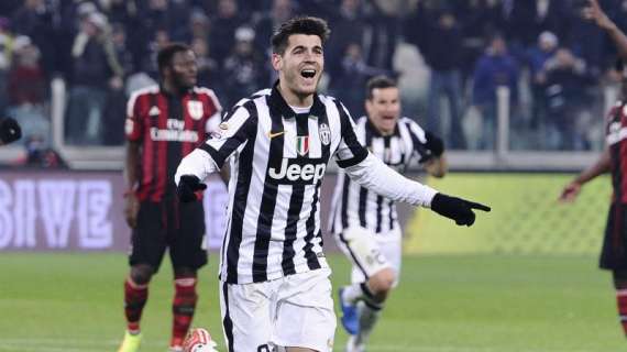 Juventus-Milan 3-1: il tabellino della gara