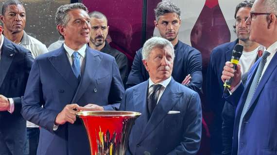 La Coppa Italia è arrivata a Roma. De Siervo: "Sarà una grande festa di sport"