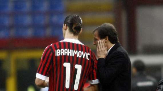 Ritorno al futuro rossonero: Allegri ritrova Ibrahimovic in giacca e cravatta