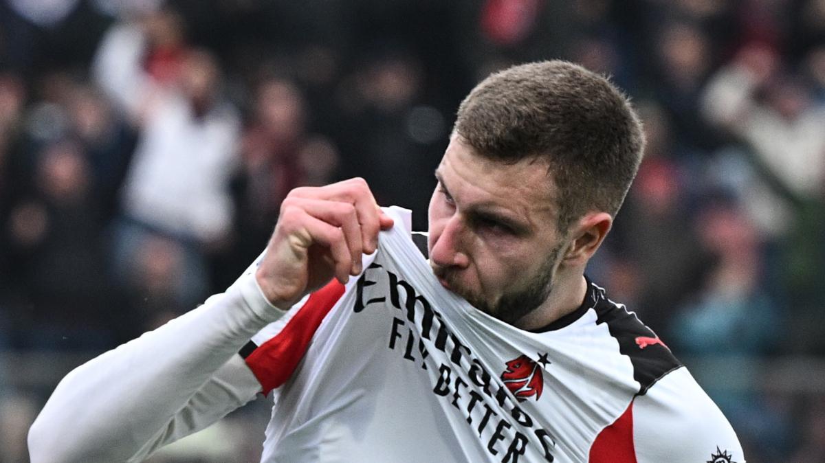 Solo due difensori centrali hanno segnato più gol di Pavlovic in campionato