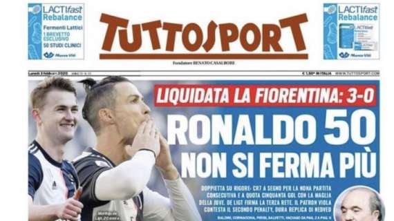 Tuttosport titola: "No Ibra, no Milan. Ma c'è Maldini jr"