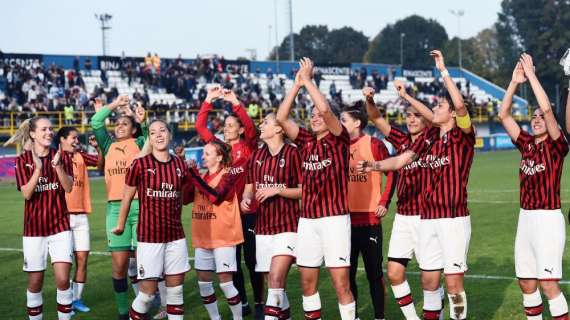 Milan Femminile, il primo storico derby è rossonero