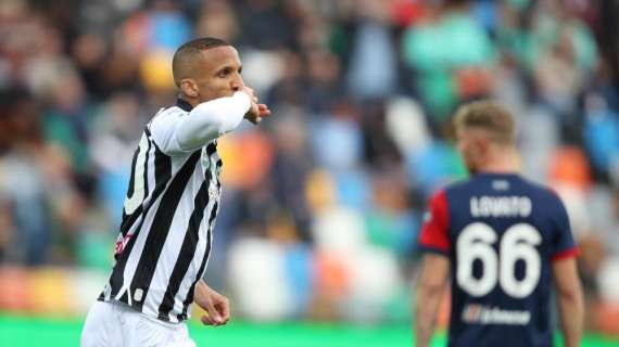 Udinese, Becao a rischio per la prima di campionato contro il Milan