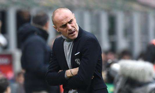 Empoli, Martusciello in conferenza: “Speravo di fare sei punti con Fiorentina e Milan. Salvezza? Dipende solo da noi”