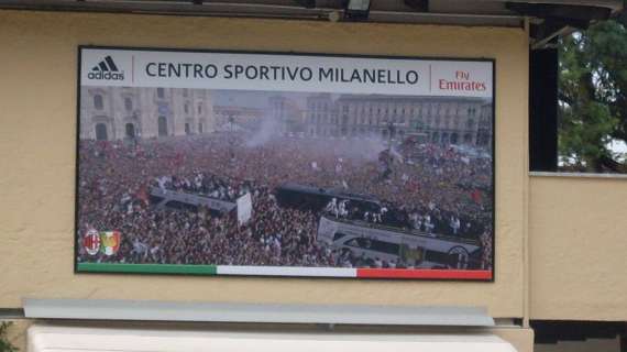 Squadra in campo per l'allenamento