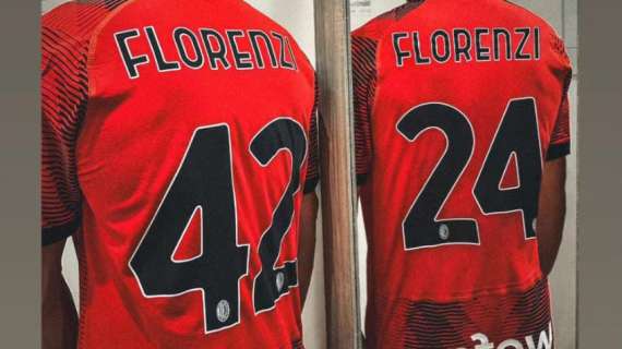 Florenzi cambia numero: prende il 42... allo specchio 24!