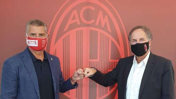 Verso Milan-Monza, lo scatto di Baresi e Massaro con le mascherine personalizzate