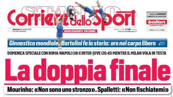 Corriere dello Sport: "Pioli spegne il sogno del Bologna in nove"