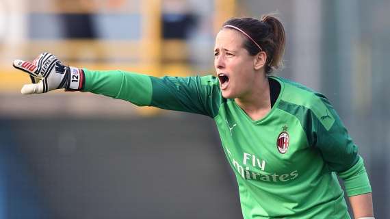 Milan Femminile, primo gol subito in stagione per le rossonere
