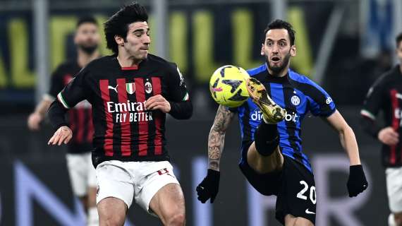 Tuttosport: “Inter padrona del derby, Milan a zero tiri”