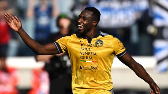Udinese a -2 dal Milan, Kamara: “Non guardiamo Milan e Roma”